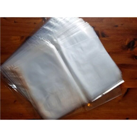 12x18 Clear Poly Bags - 100 Pack 1 mil - Picture 3 of 3